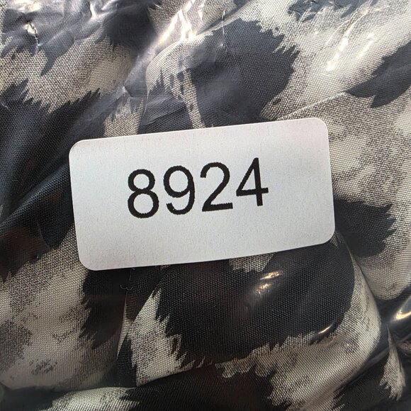 Womens Shein Curve Black & White Leopard Print Maxi Dress Crossback Size XXL - Picture 9 of 9